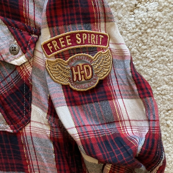 Harley-Davidson hooded long sleeve top - Picture 3 of 8